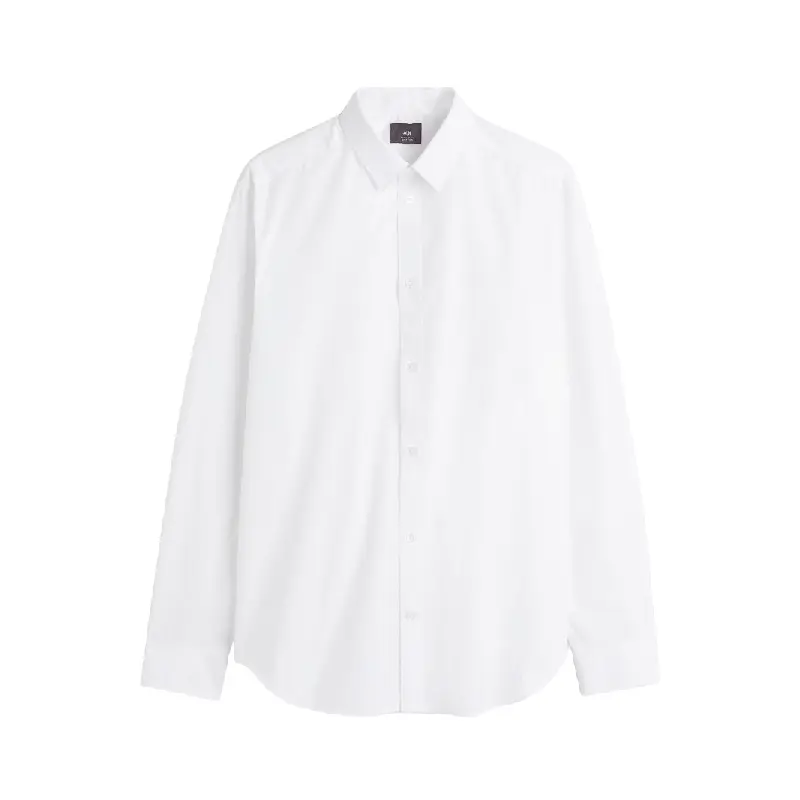 

Рубашка H&M Regular Fit Easy-iron, белый