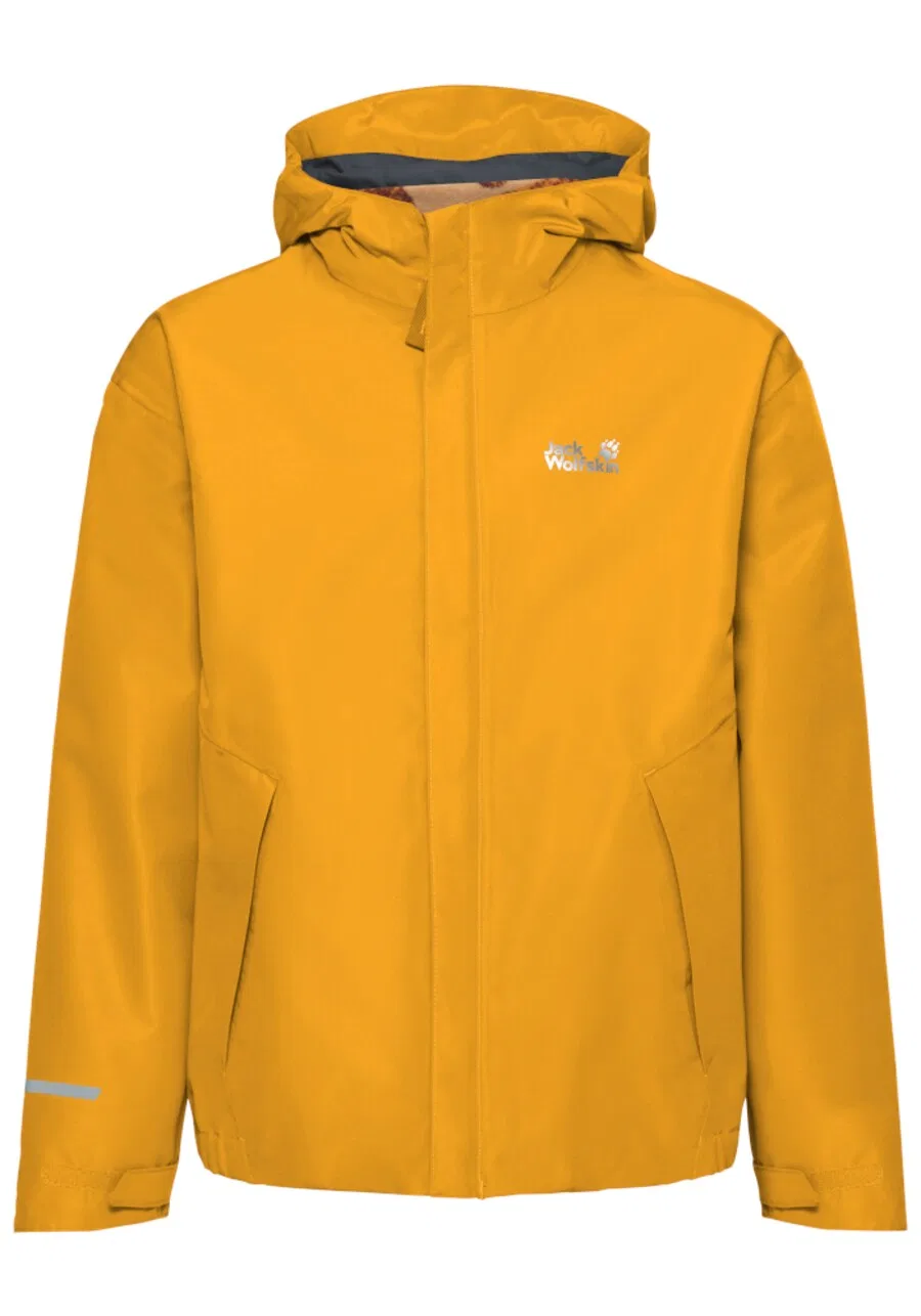 Куртка для активного отдыха Jack Wolfskin, цвет карри