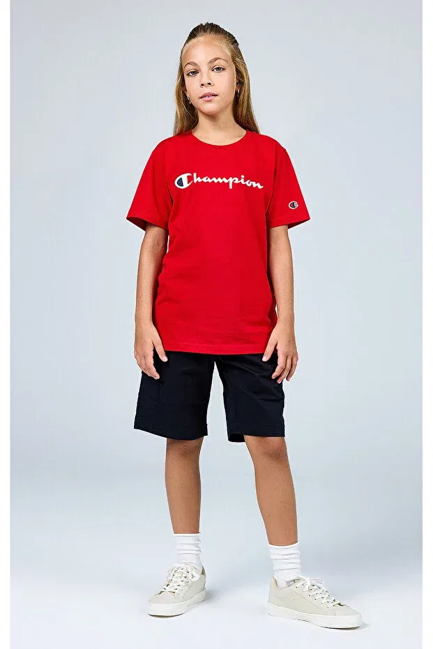 Детские шорты для мальчиков карго с прямым кроем Icons cargo bermuda black kids shorts-306768-kk001 Champion, Black-05 — фото 3