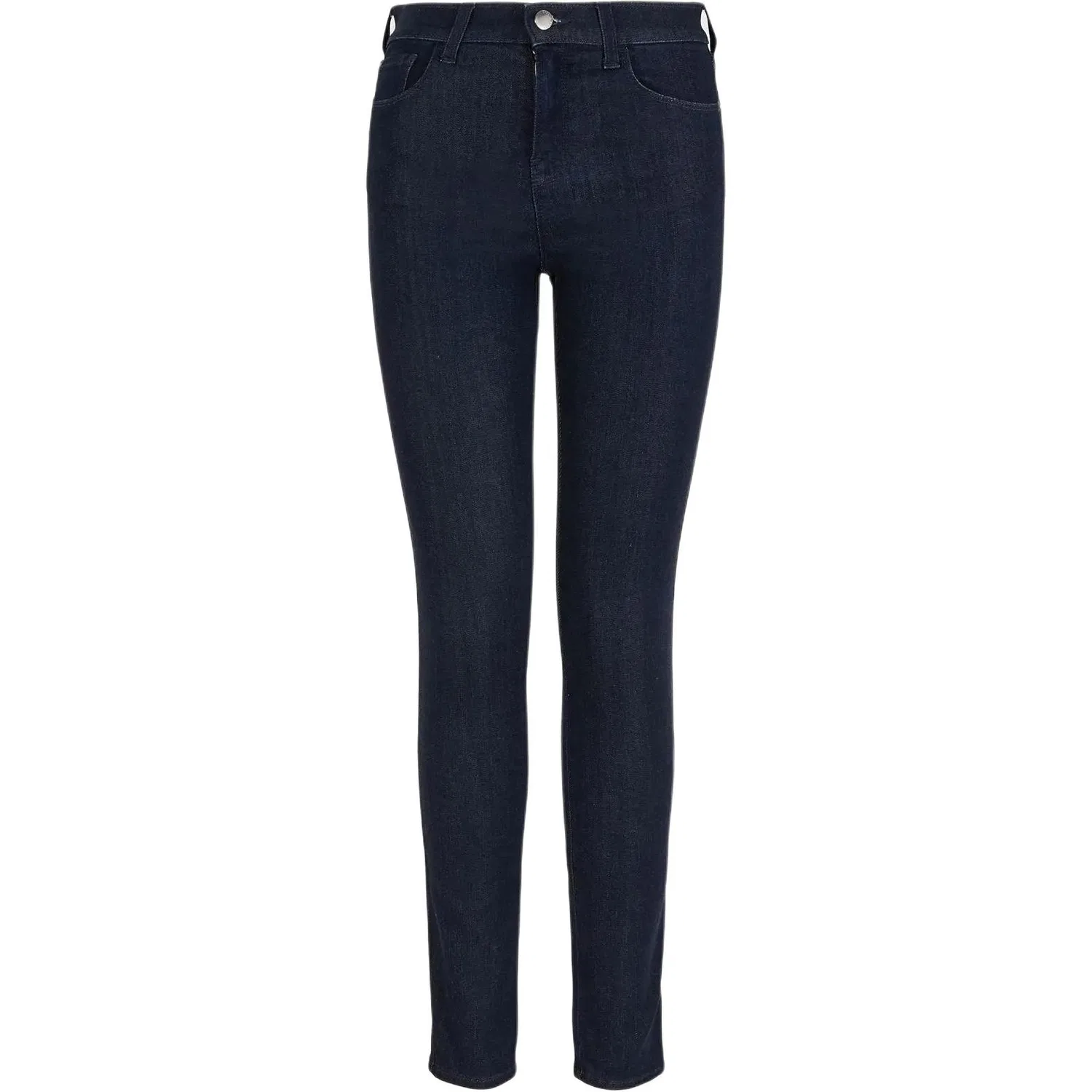 Джинсы с высокой посадкой Super Skinny из лиоцелла, EMPORIO ARMANI, Dark Blue