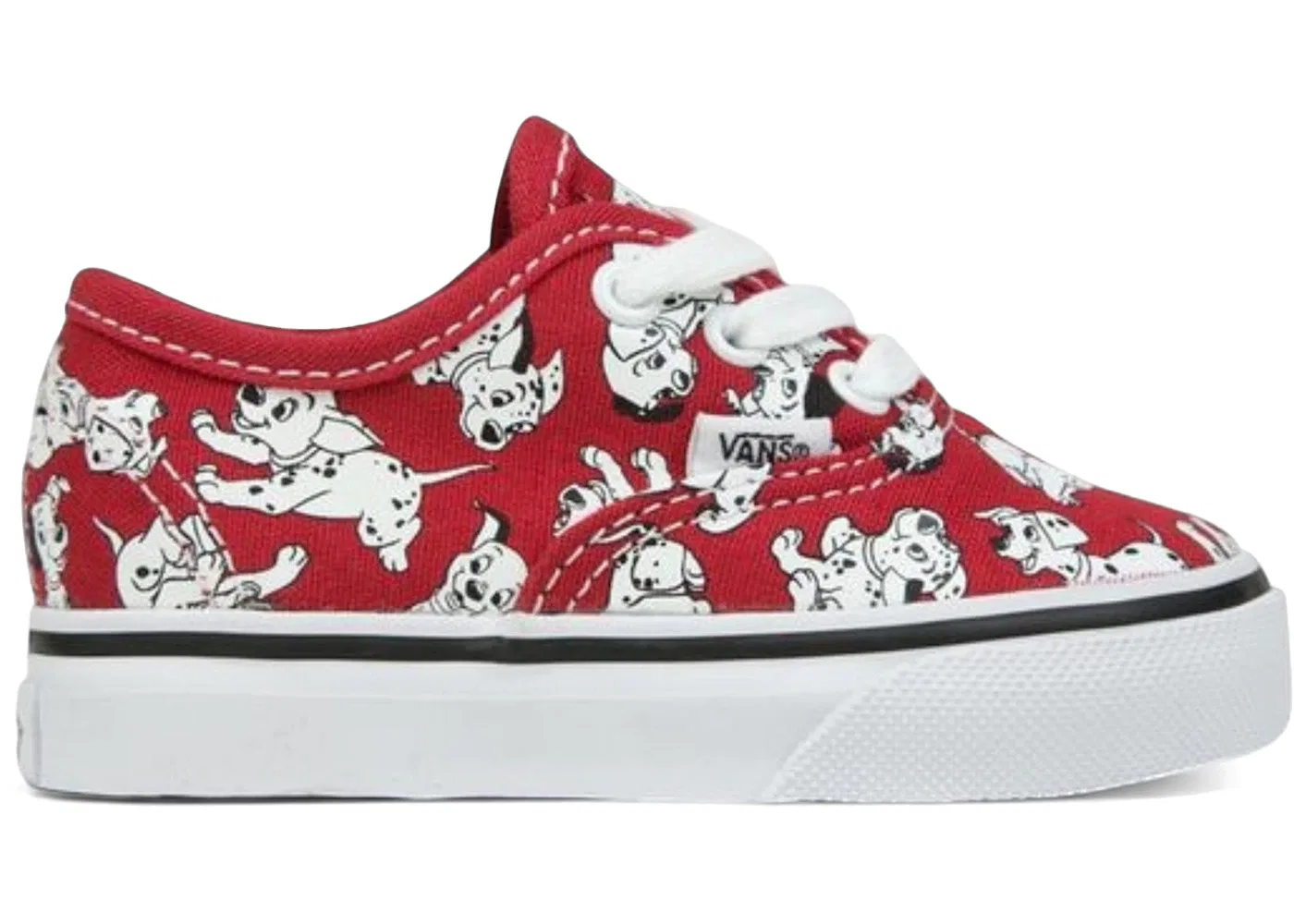 Детские кеды Lifestyle с принтом Vans Authentic, Red