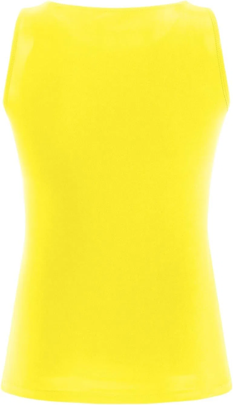 Женский танкини топ с утягивающим эффектом Generic, Yellow — фото 3