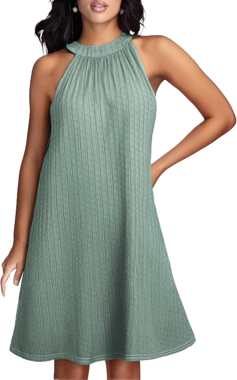 Женское пляжное платье-накидка с кружевным узором, Light Green