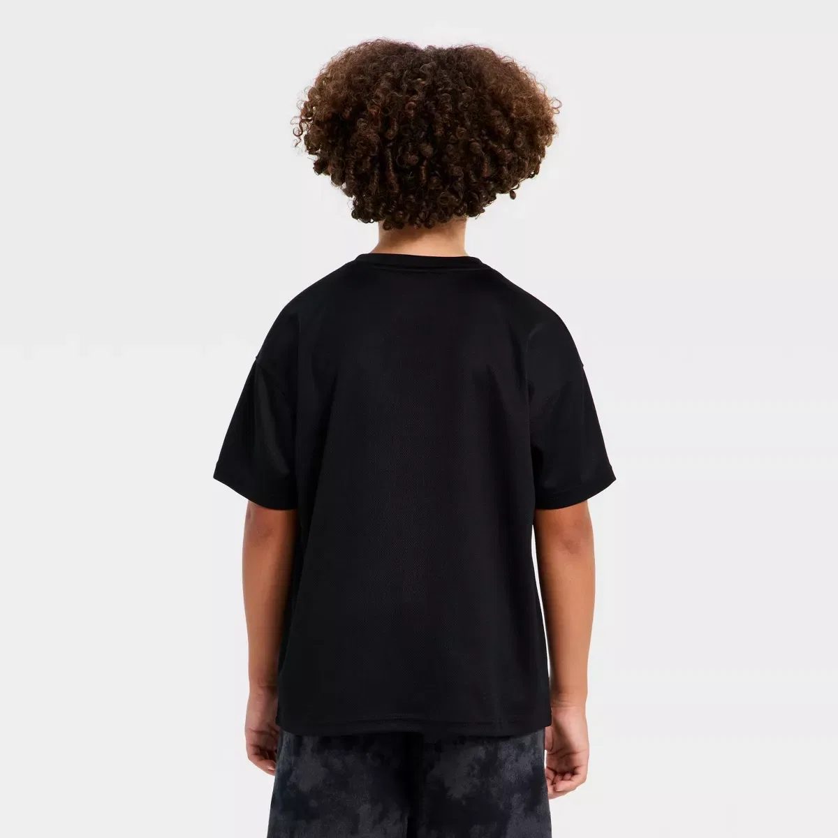 Детская футболка с принтом для мальчиков Cat & Jack BOYS SPORTWEAR, Black — фото 3