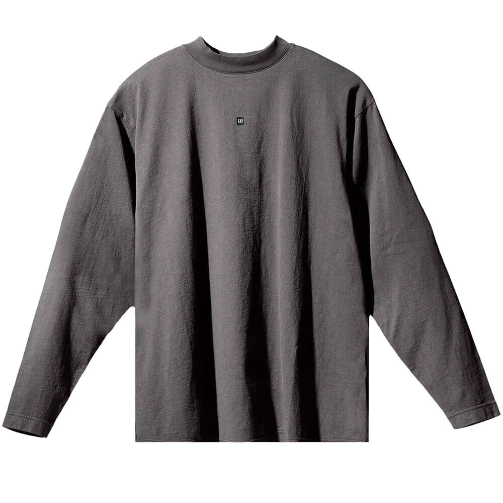 

Лонгслив Yeezy Gap Engineered by Balenciaga Logo, темно-серый