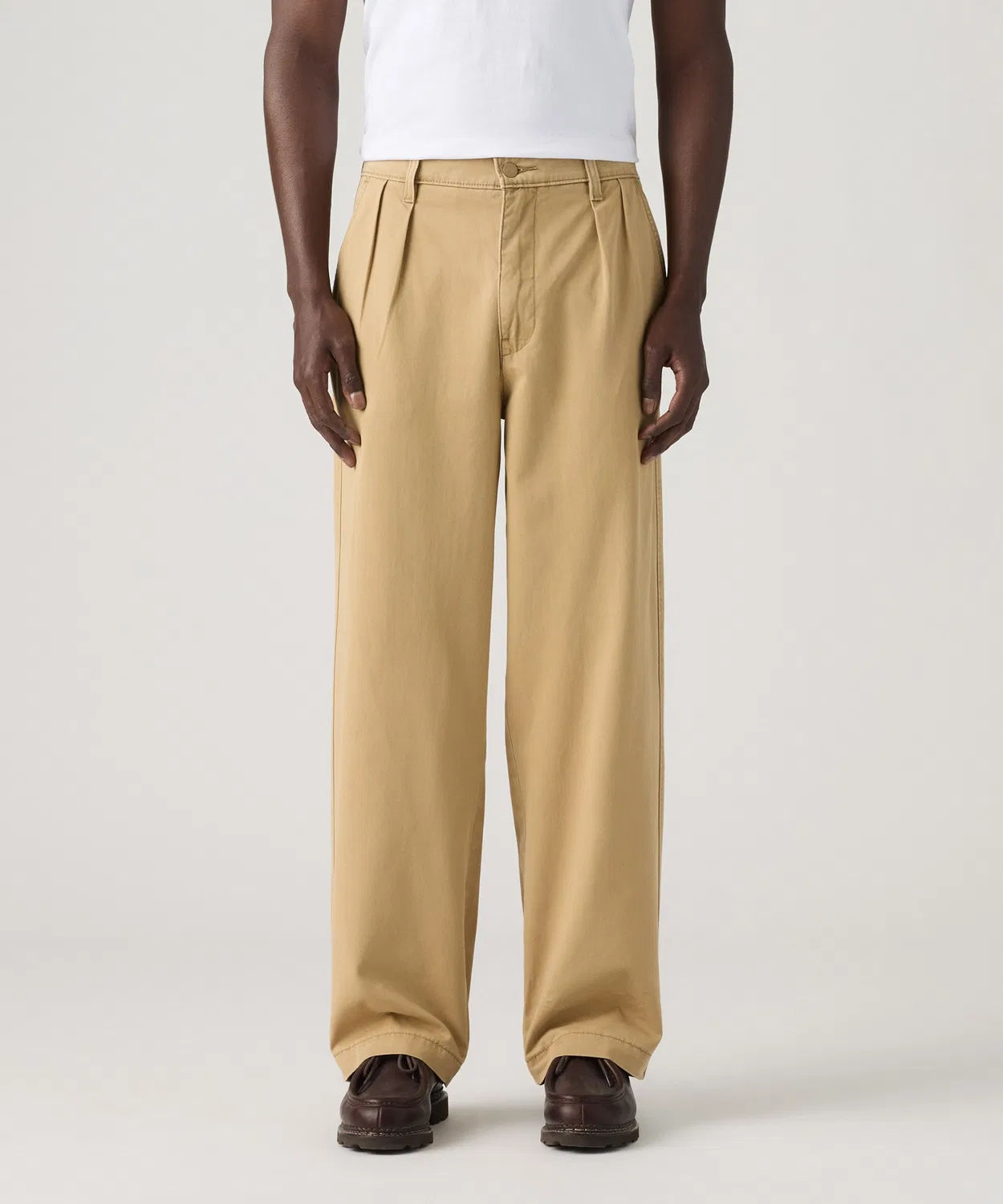 Мужские чиносы свободного кроя с защипами XX CHINO Baggy Pleats Levi's, Beige