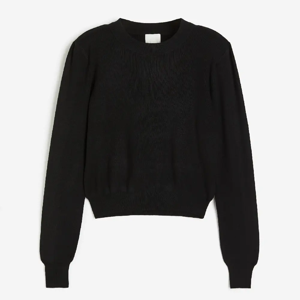 

Свитер H&M Shoulder-pad, черный
