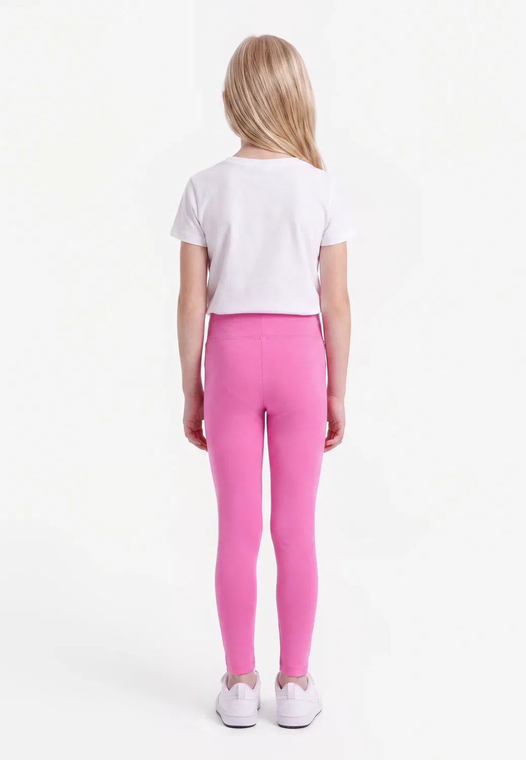 Леггинсы Nike Sportswear, Playful Pink/ White — фото 2