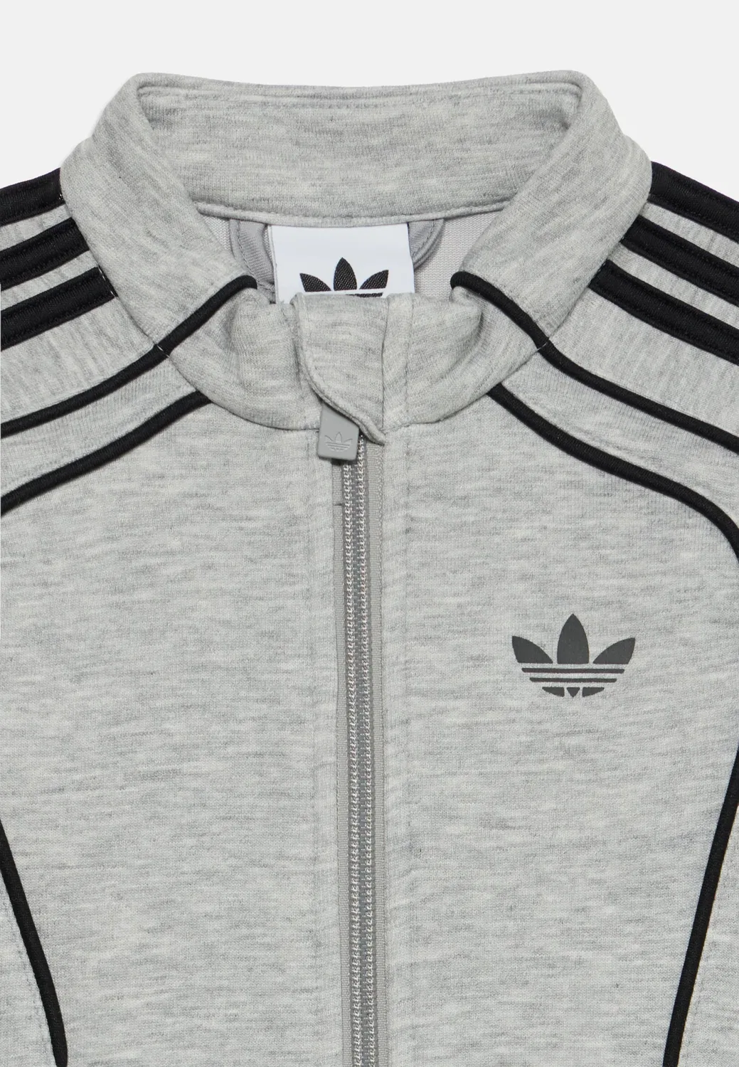 Детский комплект унисекс Spacer - толстовка на молнии Adidas Originals, Medium Grey Heather — фото 4