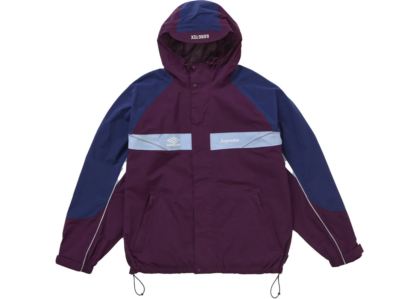 Мужская куртка с капюшоном GORE-TEX Supreme Umbro, Dark Purple