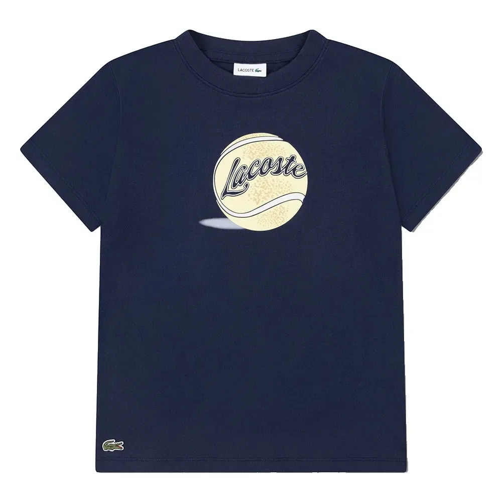 Футболка с коротким рукавом Lacoste, синий