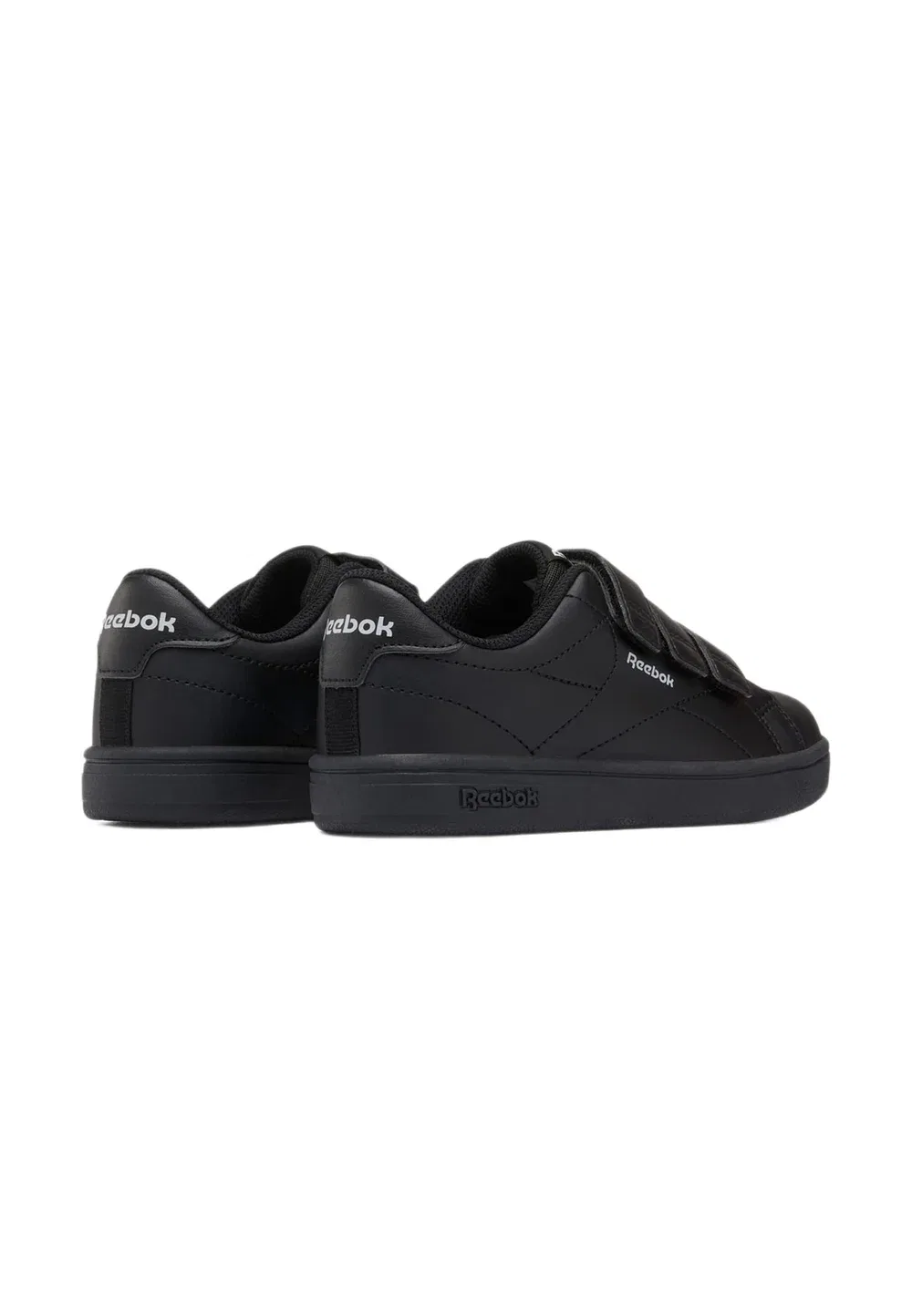 Ремешки на липучках для чистки корта - черные - кроссовки Reebok, Black Black Grey — фото 3