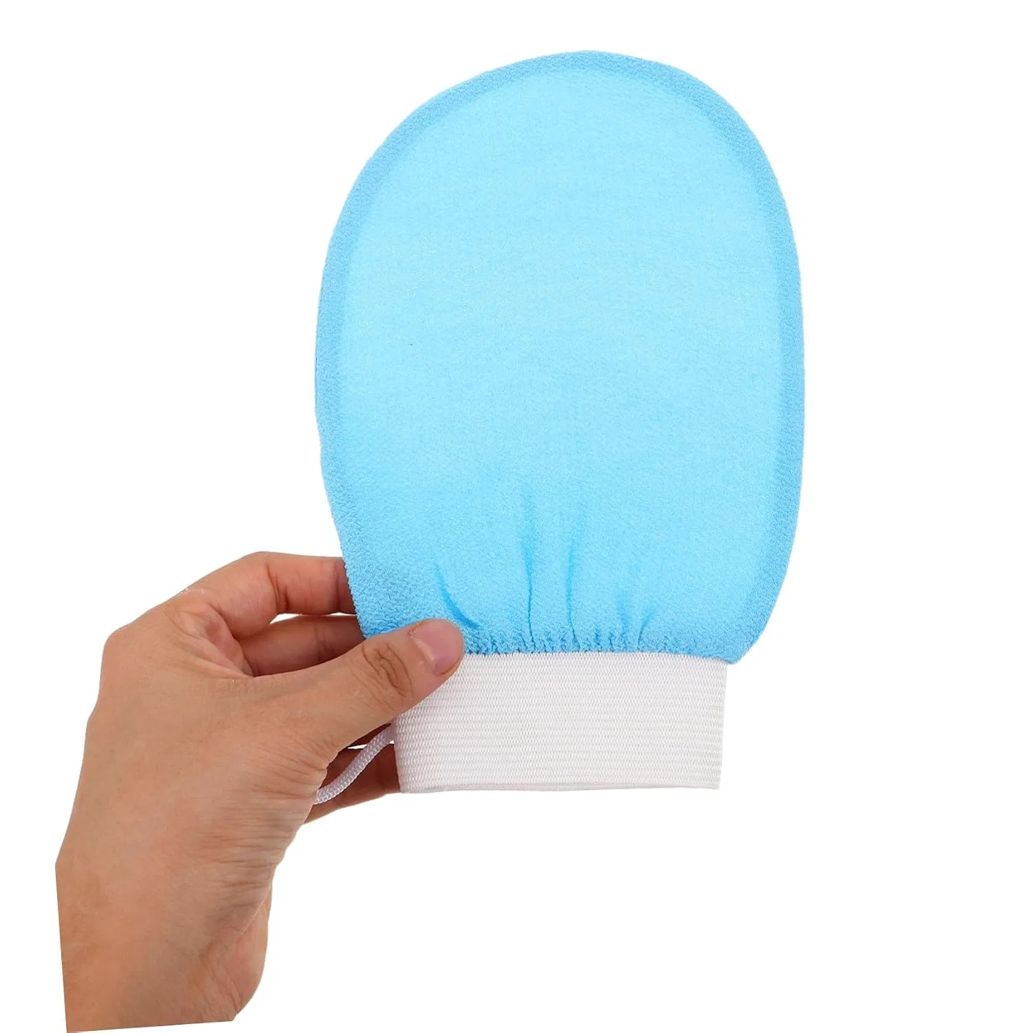 Набор мочалок для душа 8 шт, Exfoliating Gloves, LIFKOME, 21.5x14.5 см — фото 4