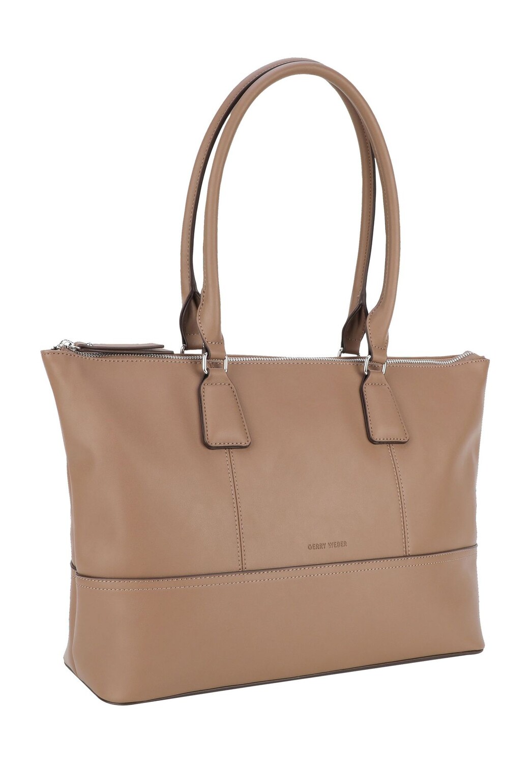 

Шопер, на молнии, искусственная кожа, женский GERRY WEBER, тауп, Коричневый, Шопер, на молнии, искусственная кожа, женский GERRY WEBER, тауп