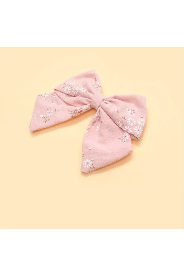 Детское платье для девочек с коротким рукавом Pastel Pink Müge Dress Minimer Baby Kids, Pink — фото 4