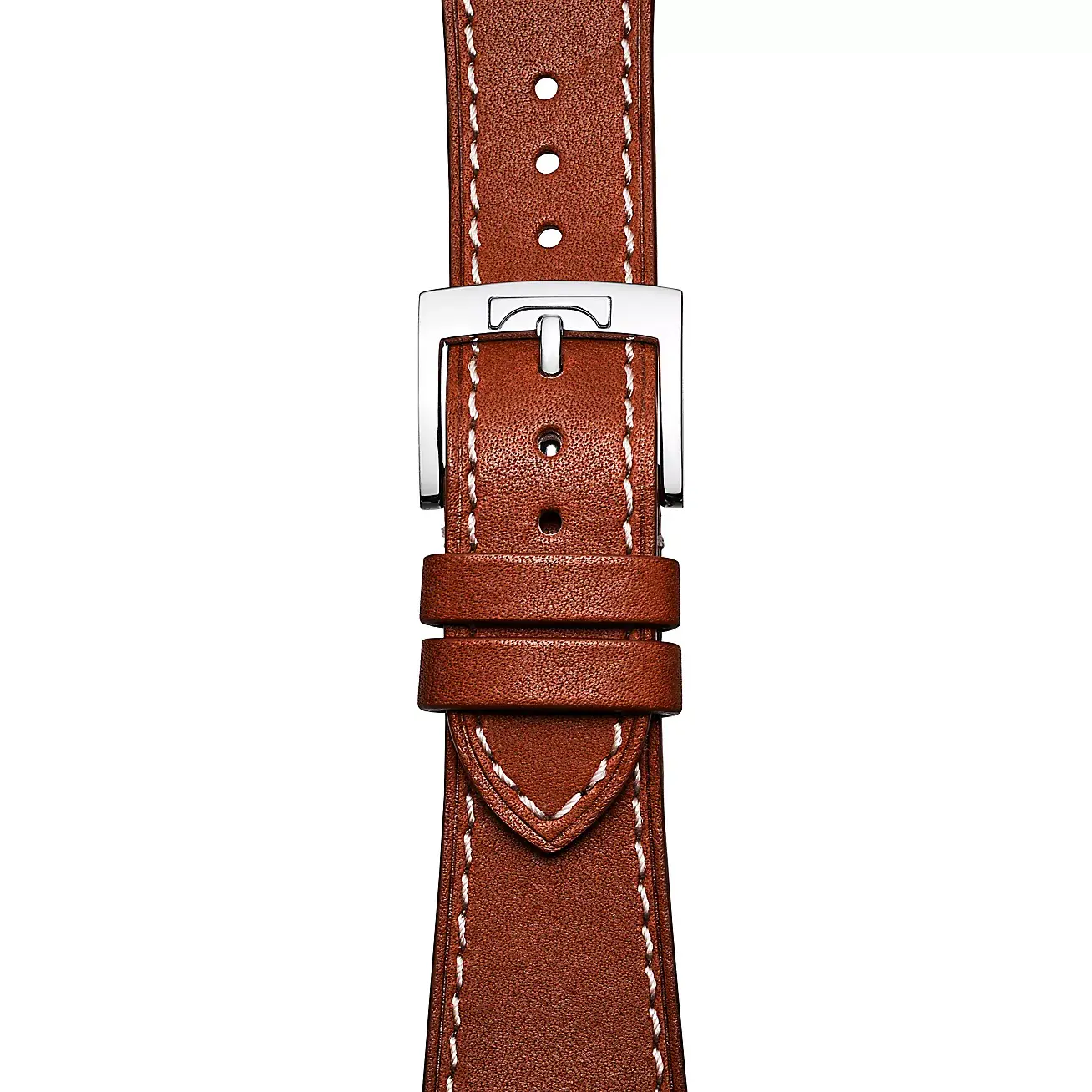 Часы Tiffany & Co. Union Square White Dial , 30 мм, нержавеющая сталь/телячья кожа — фото 4