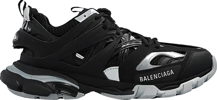 

Кроссовки Balenciaga Track Sneaker Black Silver, черный