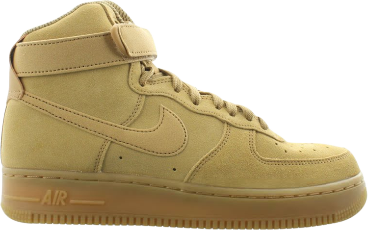 Кроссовки Nike Wmns Air Force 1 High SE 'Elemental Gold', золотой - фото