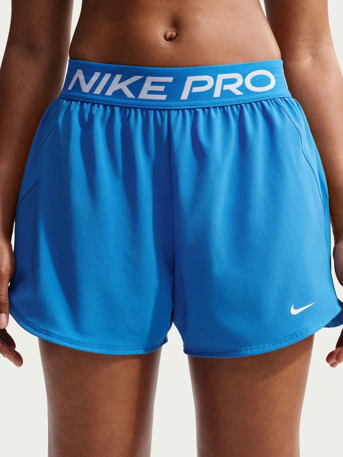 Шорты 2-в-1 Nike Pro, Photo Blue — фото 3