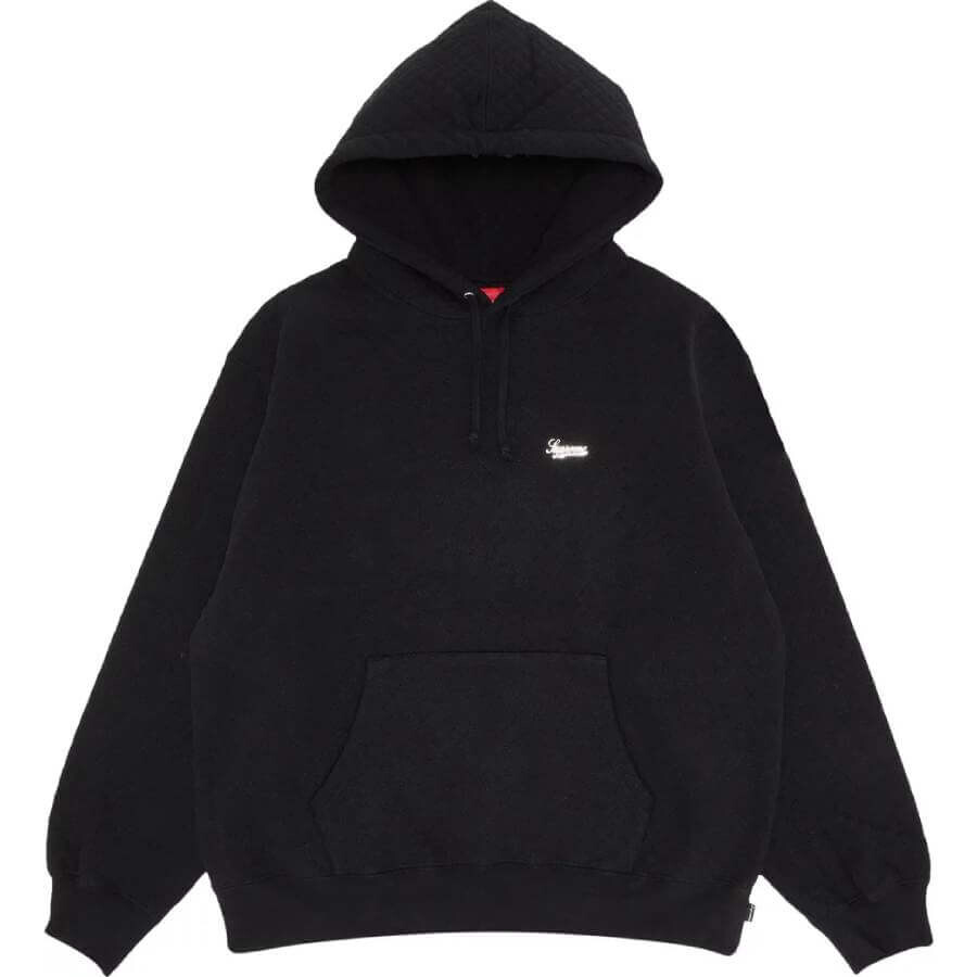 

Худи Supreme Micro Quilted, черный