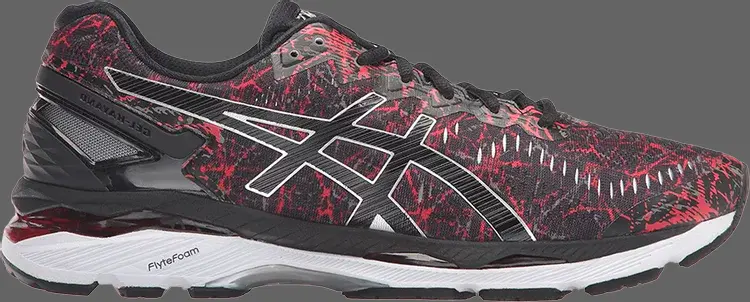 

Кроссовки gel kayano 23 'vermilion' Asics, черный