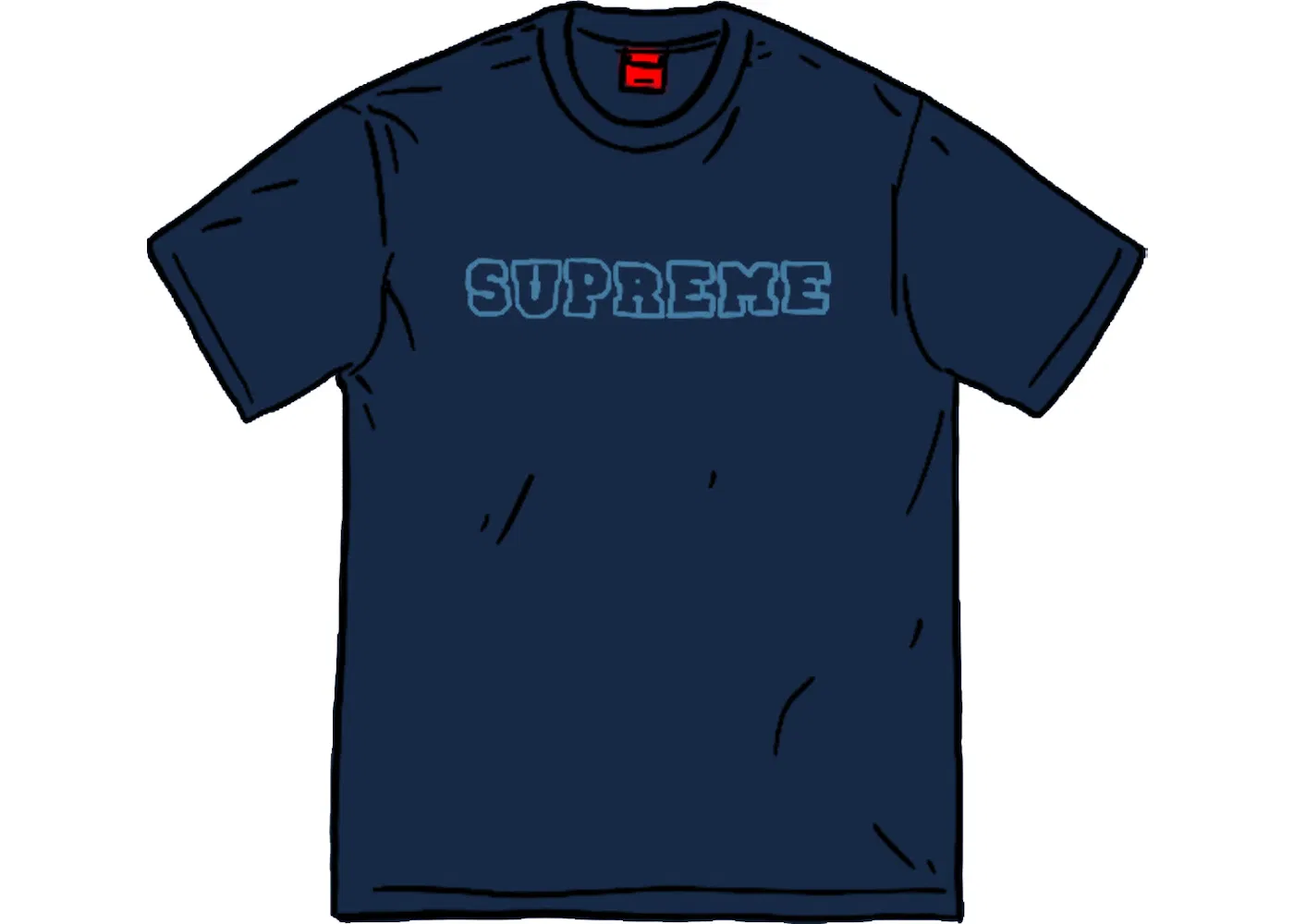 Мужская футболка Supreme S/S Top, Navy