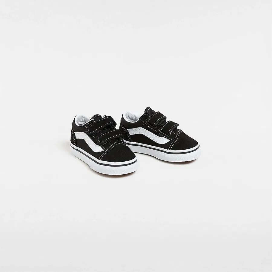 Кеды Vans Old Skool V, Бело-черный — фото 2