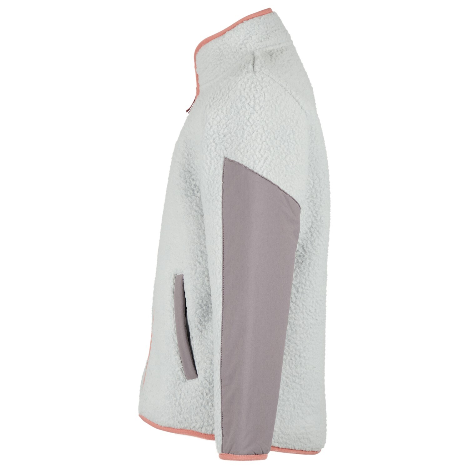 Флисовая жилетка Stoic Kid's NorrvikSt Pile Fleece, цвет Light Grey/Shark Grey — фото 2