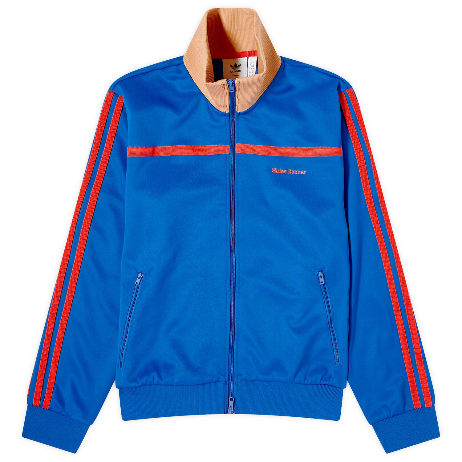 

Спортивный топ Adidas X Wales Bonner Jersey Track Top, цвет Team Royal Blue