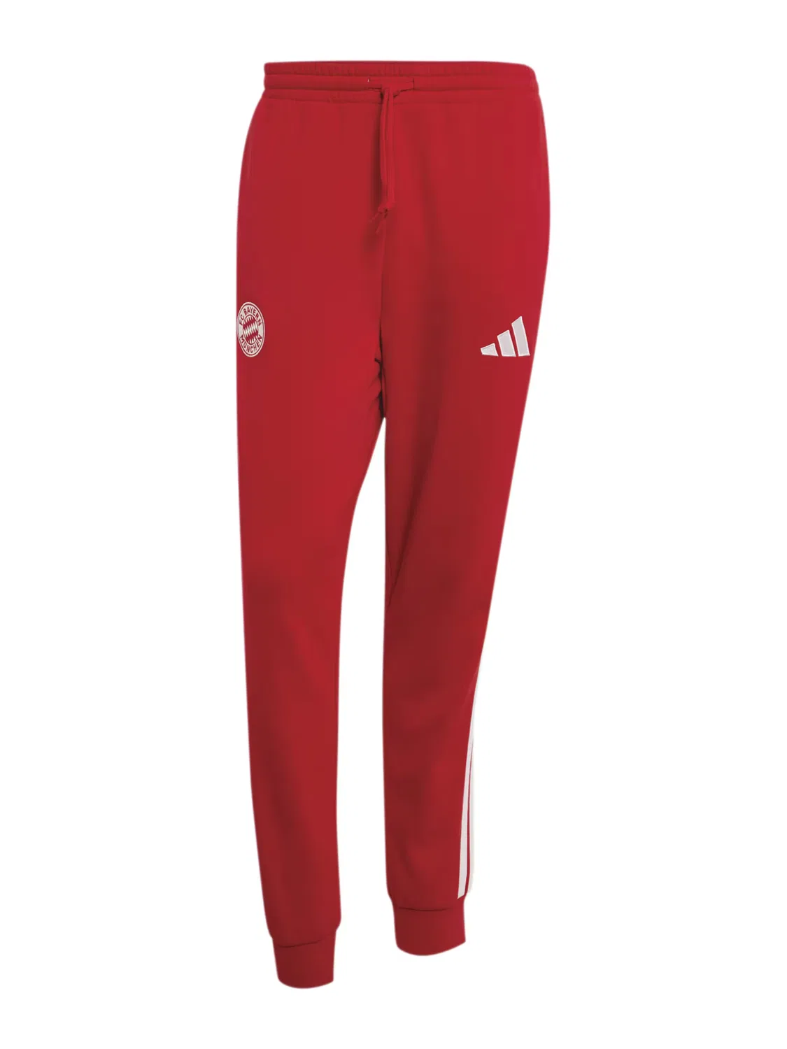Спортивные брюки Adidas Performance Regular Workout Pants FCB DNA красного цвета