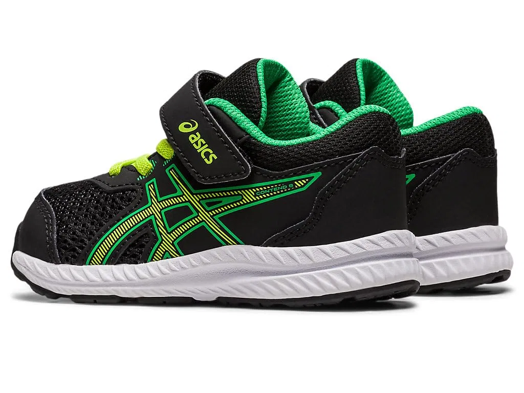 Детские кроссовки для мальчиков беговые Contend 8 ASICS, Lime Black Zest — фото 4