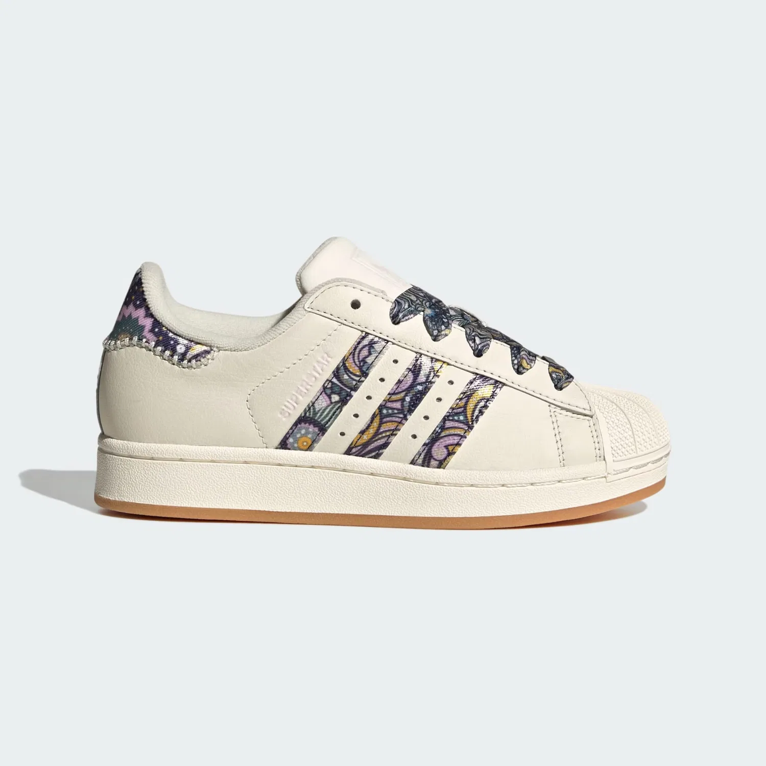 Кроссовки Adidas Originals Libery Superstar II в цвете Wool White — фото 4