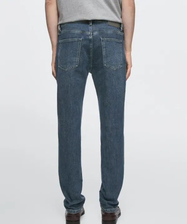 Джинсы Slim Fit, Massimo Dutti — фото 3