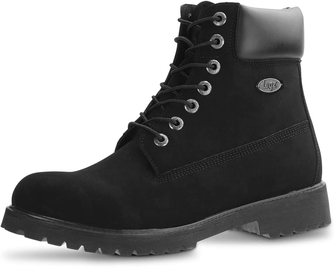 Мужские флисовые ботинки Lugz Convoy Classic 6-inch Chukka Boot, Black