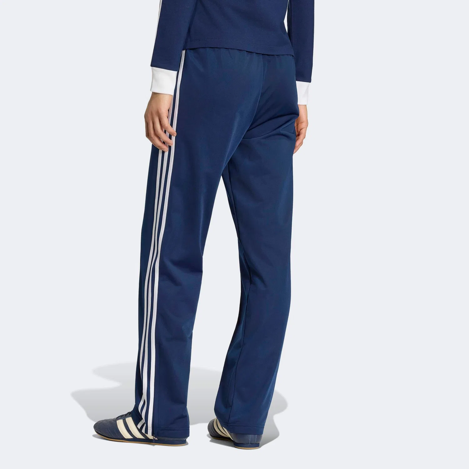 Брюки Adidas Originals свободного кроя Fb Classic темно-синего цвета — фото 4