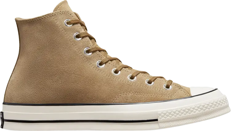 

Кроссовки Converse Chuck 70 Suede High Sand Dune, коричневый