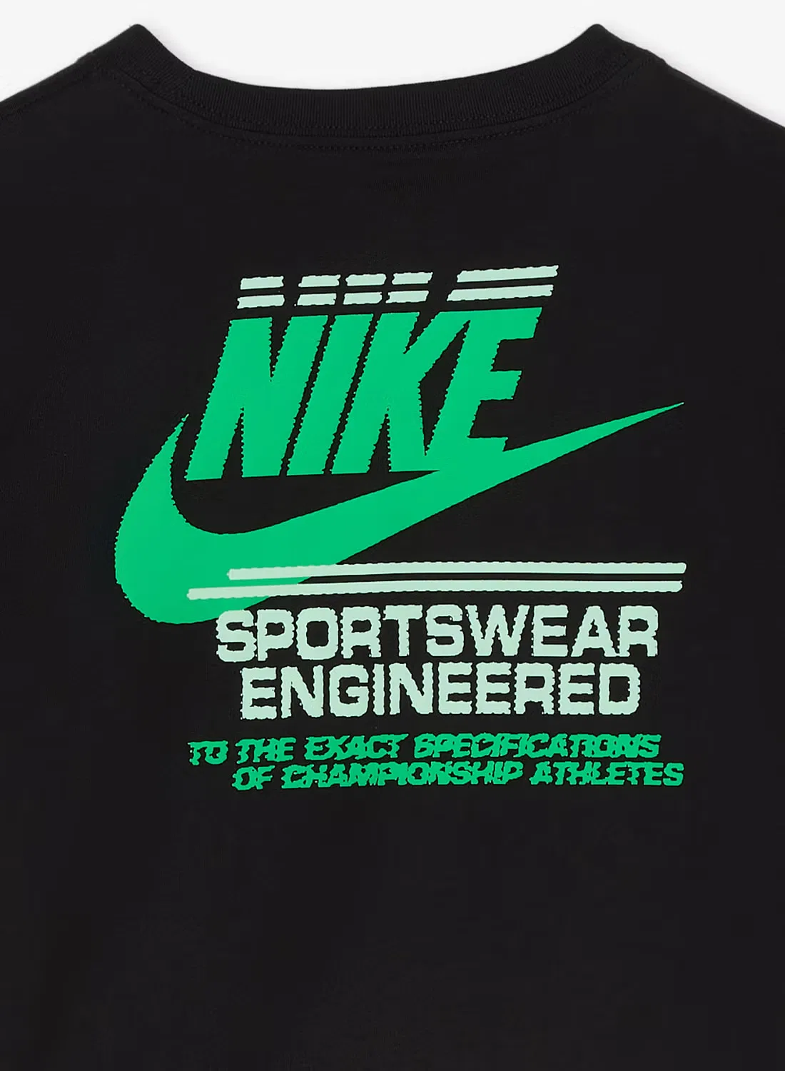 Футболка с принтом Youth bread graphic Nike, черный — фото 4
