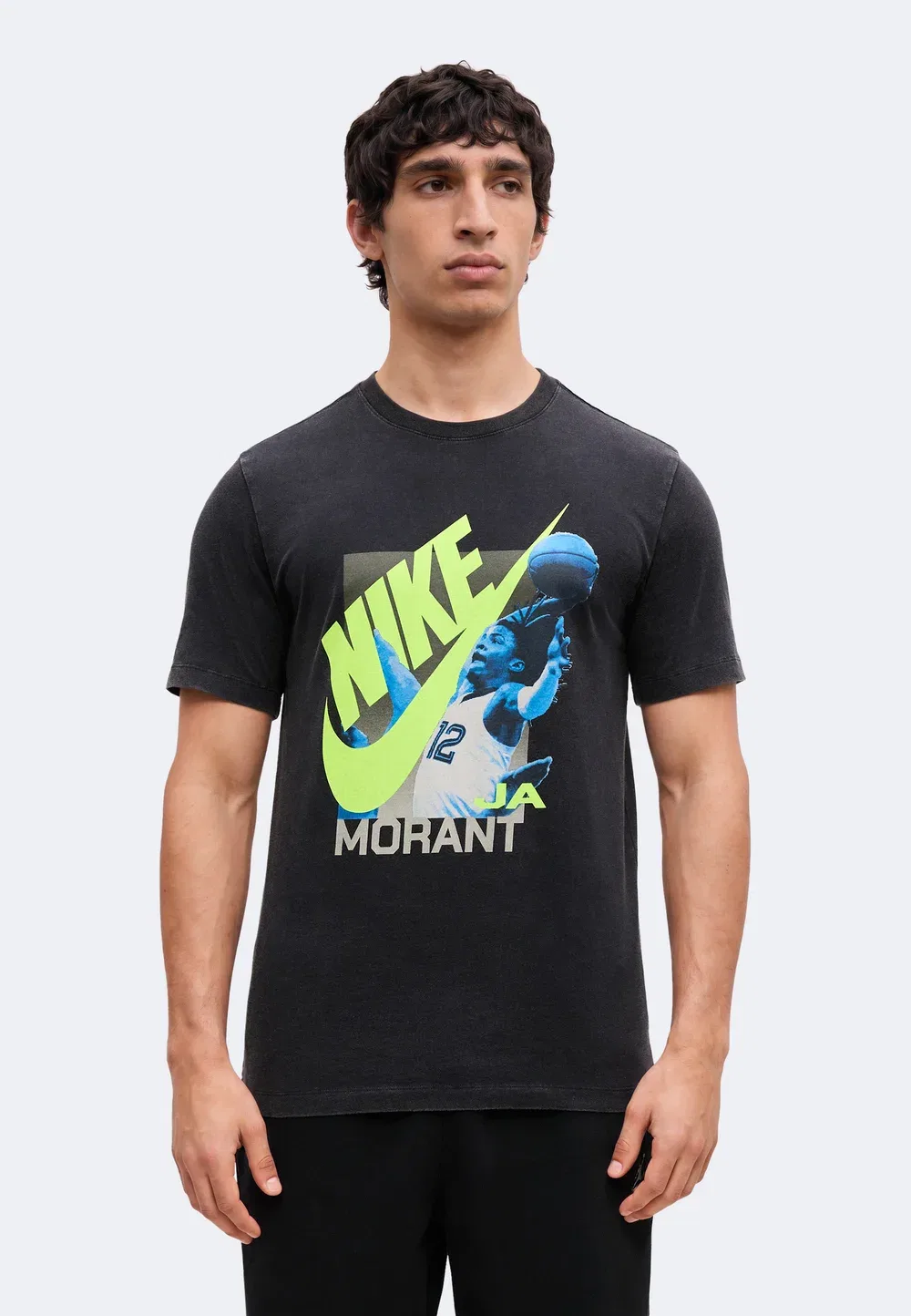 Футболка Jm tee asbury vault - с принтом Nike Performance, Black
