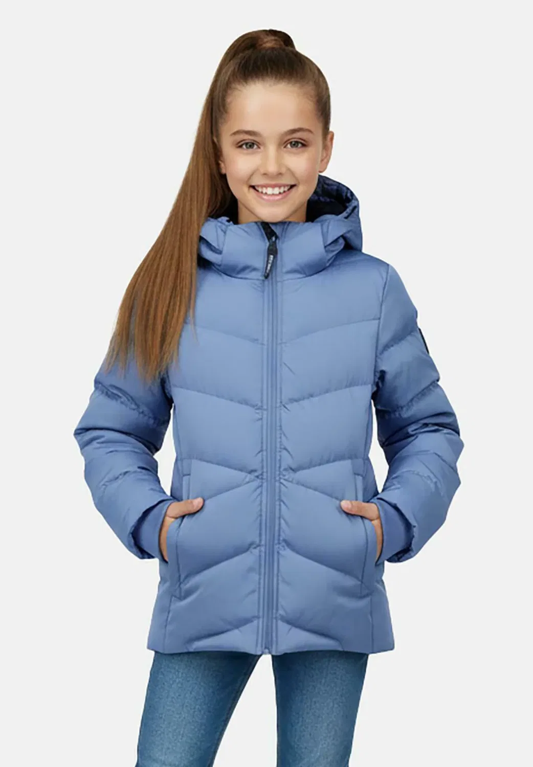 Зимнее пальто Джаса Синрии младшего Cars Jeans, Grey Blue