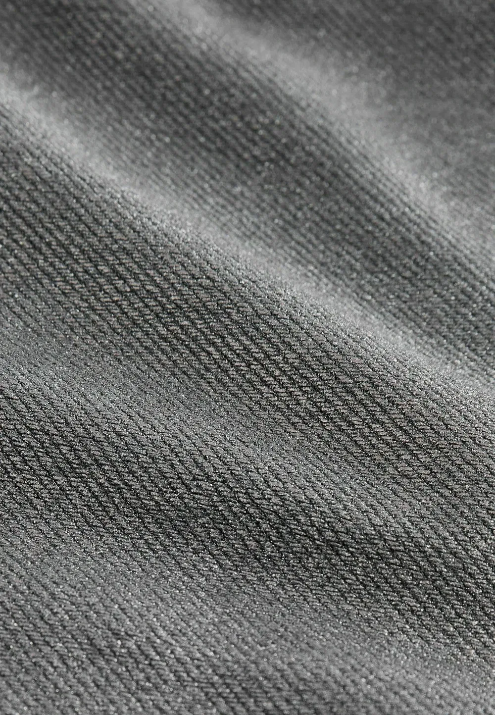 Широкие джинсы с покрытием - свободного кроя Next, Metallic Grey — фото 3