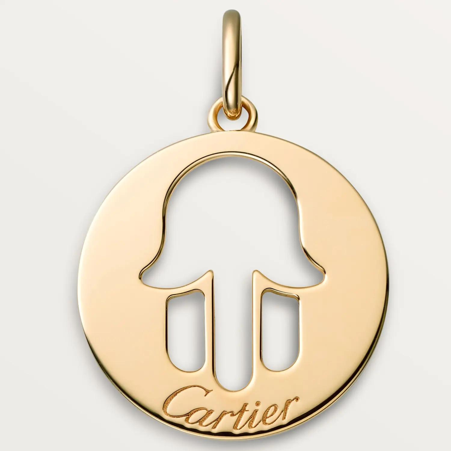

Подвеска Cartier Symbol Fatma's Hand, желтое золото