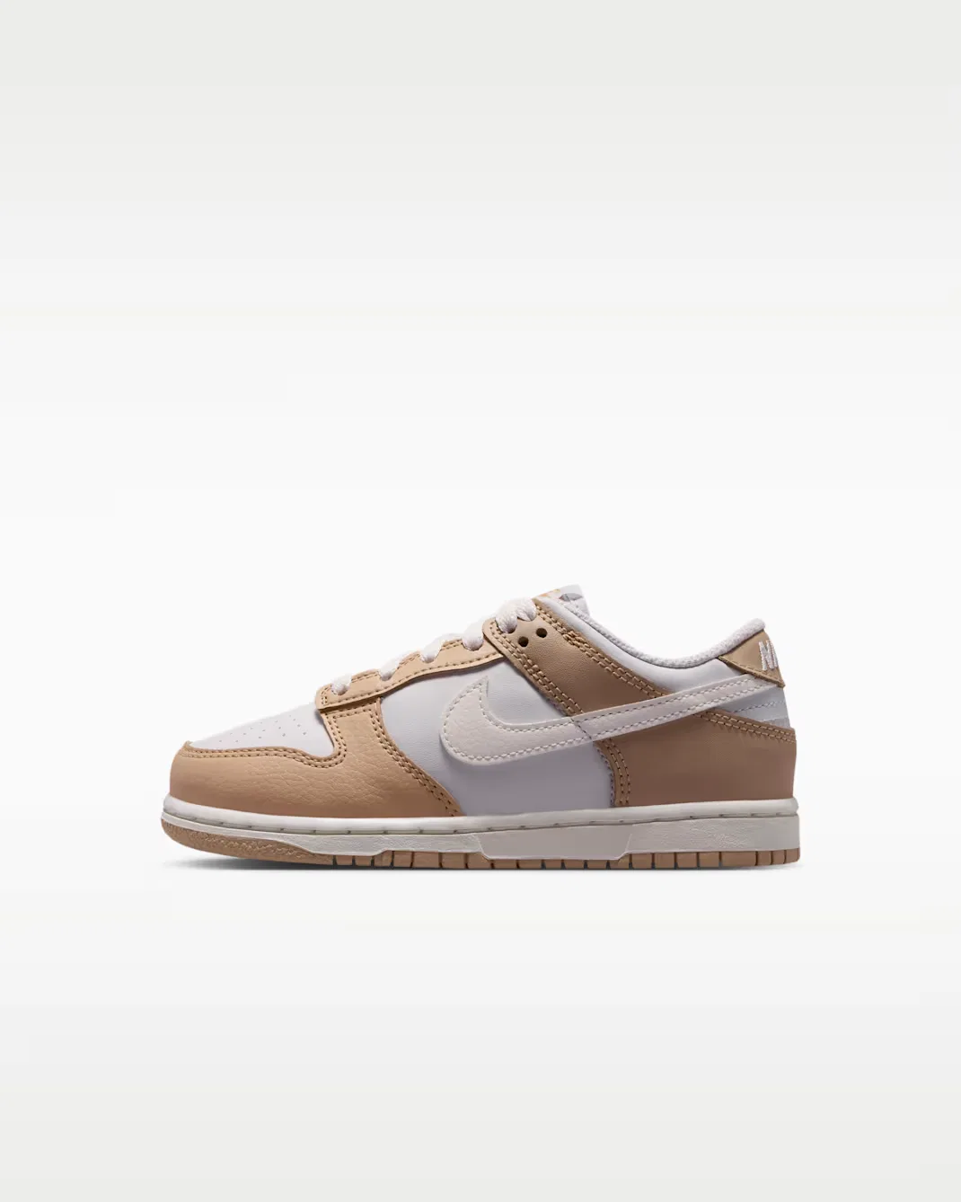 Детские кроссовки Nike Dunk Low, Linen/Platinum Tint/Sail