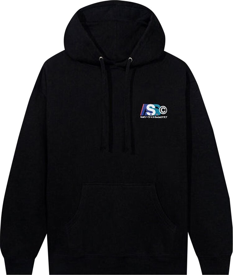 

Худи Anti Social Social Club Build Up Hoodie Black, черный