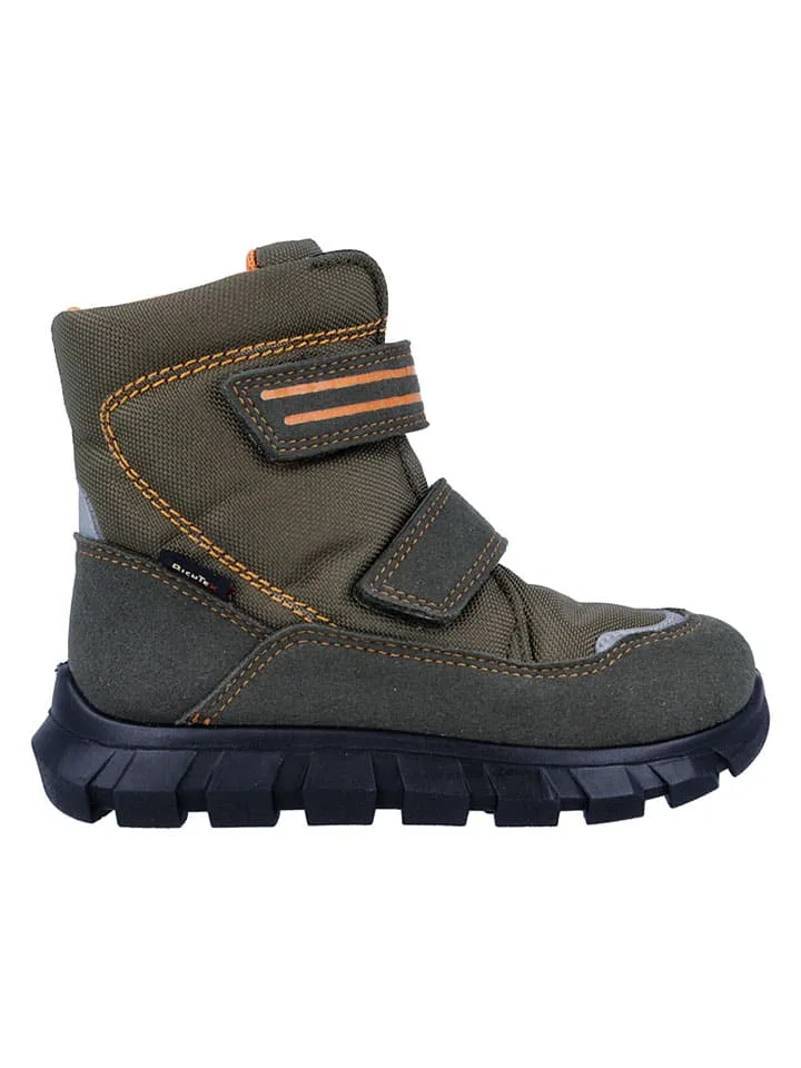 Ботинки зимние Snow Mini Richter Shoes, хаки — фото 2