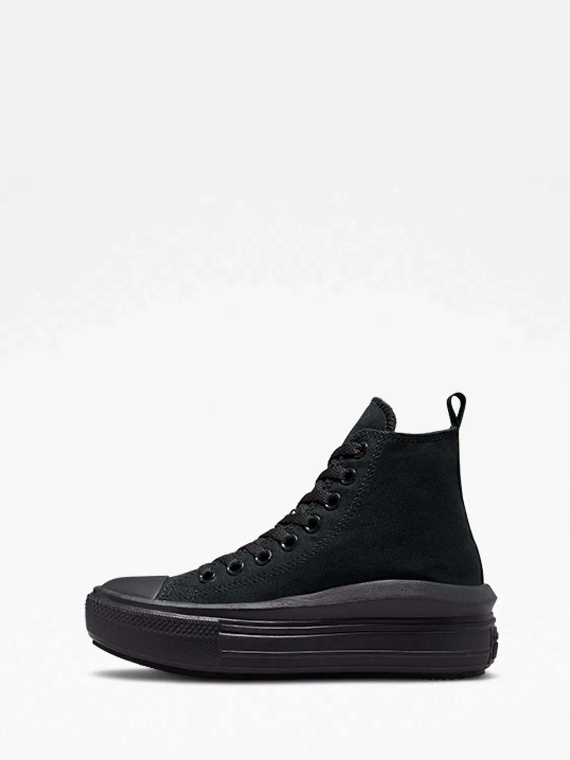 Кроссовки платформа Converse Chuck Taylor Move, черный хром — фото 3