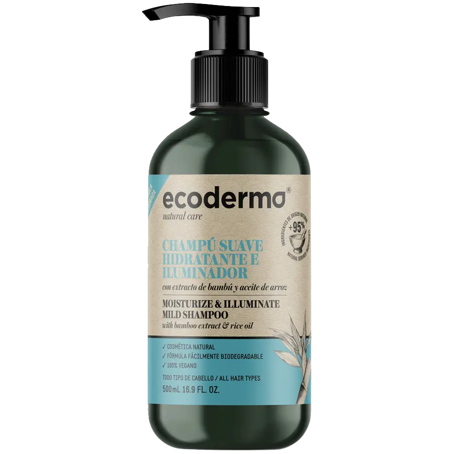 

Ecoderma увлажняющий шампунь для волос, 500 мл