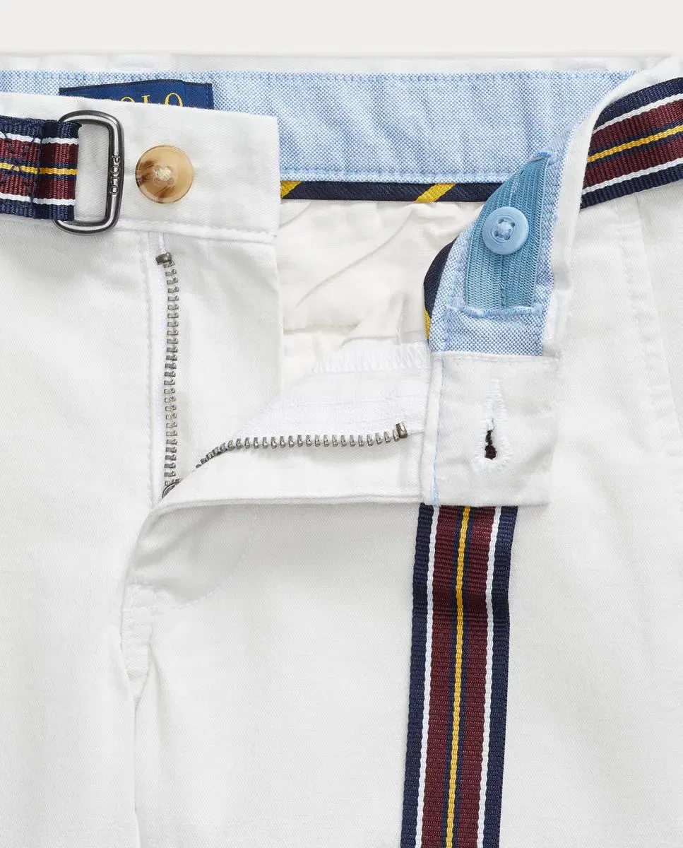 Детские шорты для мальчиков хлопковые Bedford Polo Ralph Lauren, Blanco Roto