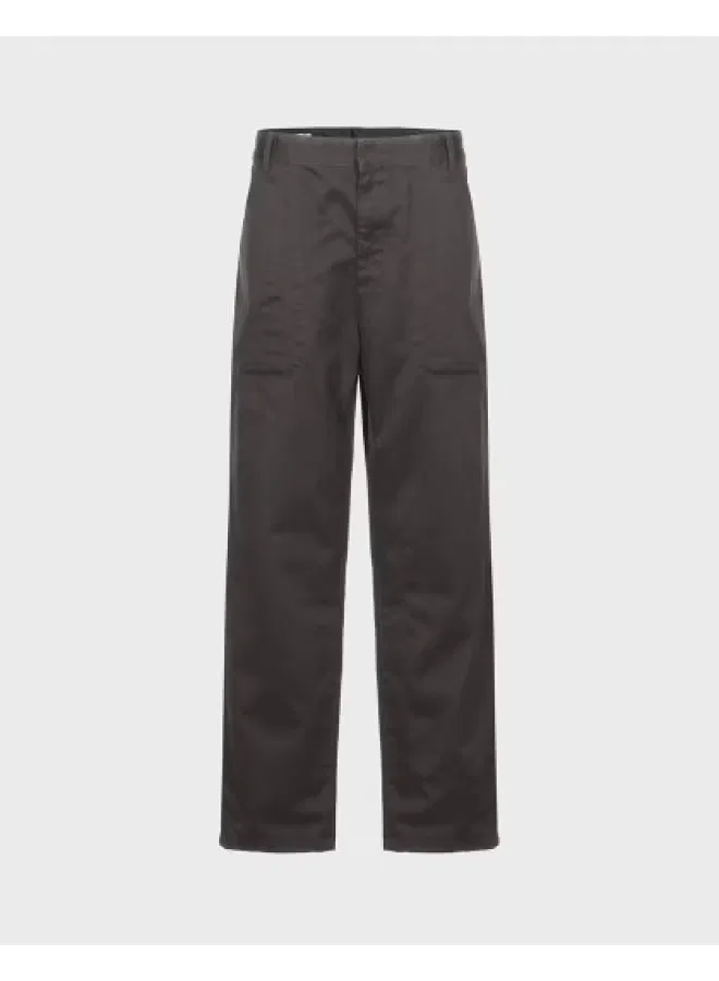 Брюки прямые Zara, черный кофе