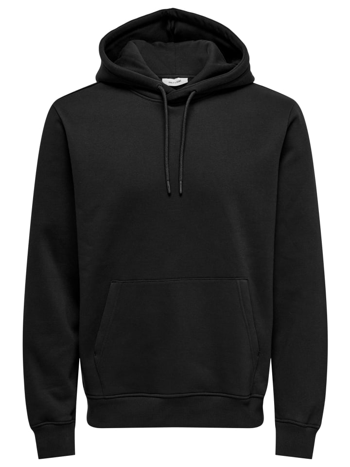 

Толстовка / худи Коннор черного цвета ONLY & SONS