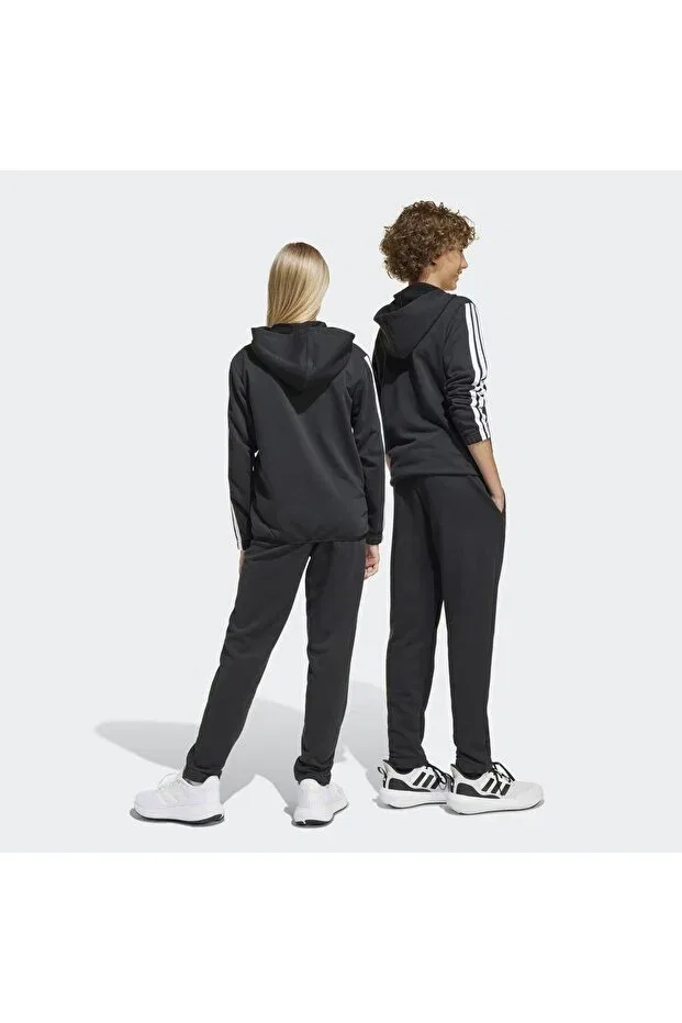 Детский спортивный костюм для девочек черный Adidas, Negru — фото 2